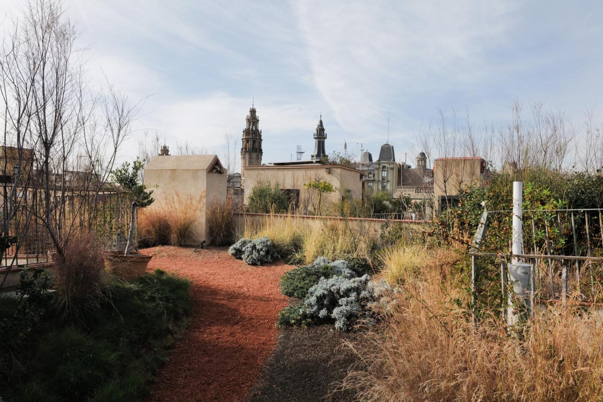 Hostal Porxos Garden Barcelona Kültér fotó